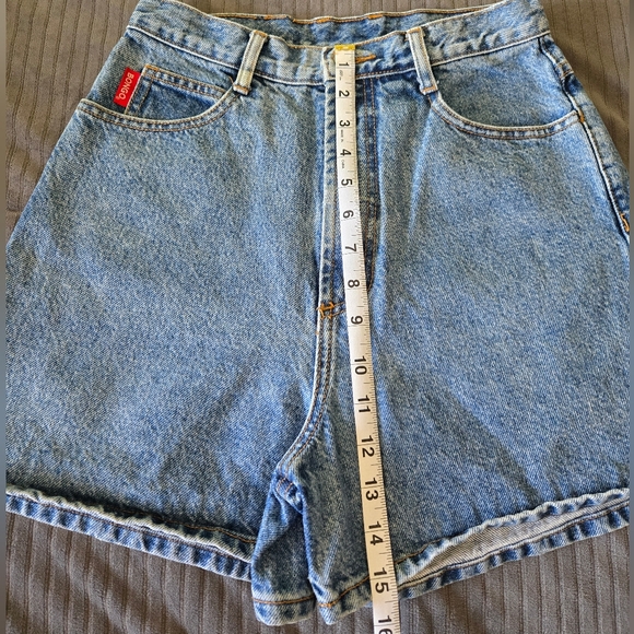 Vintage Bongo Womens Blue Jean Shorts High-Waisted Size 9 - Picture 5 of 7